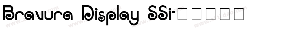 Bravura Display SSi字体转换